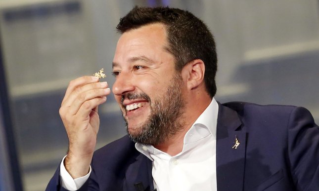 "FT": Salvini może doprowadzić do rozpadu strefy euro