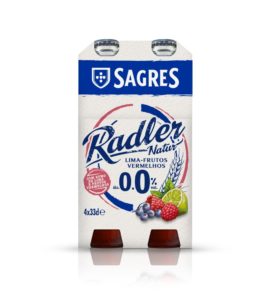 Sagres Radler 0.0 Lima-Frutos Vermelhos 4 Pack