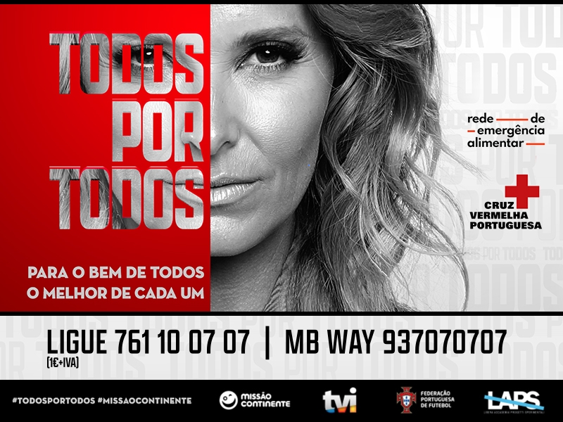Federação Portuguesa de Futebol, Missão Continente, TVI e LAPS Foundation juntas em campanha solidária - Meios & Publicidade