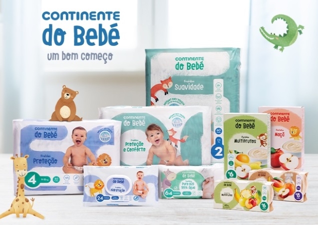 A estratégia do Continente para a nova marca própria de produtos para bebés - Meios & Publicidade