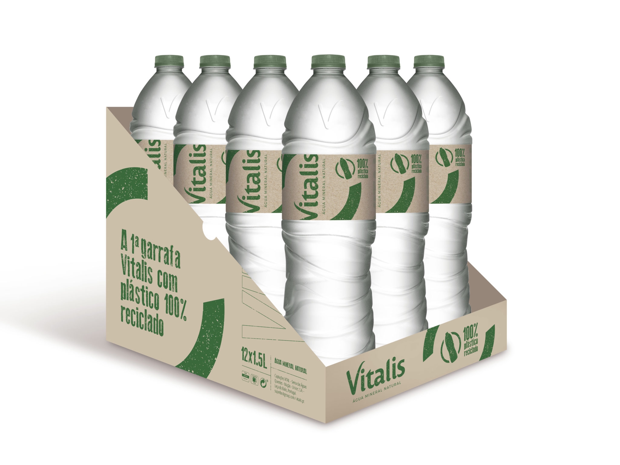 Vitalis prepara lançamento de garrafa de plástico 100 por cento reciclado - Meios & Publicidade