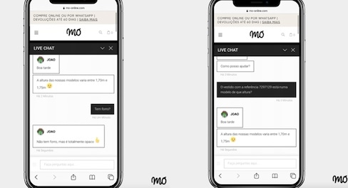 MO leva atendimento personalizado da loja para site - Meios & Publicidade