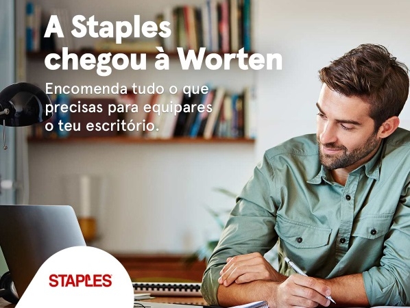 Worten.pt vende produtos Staples - Meios & Publicidade