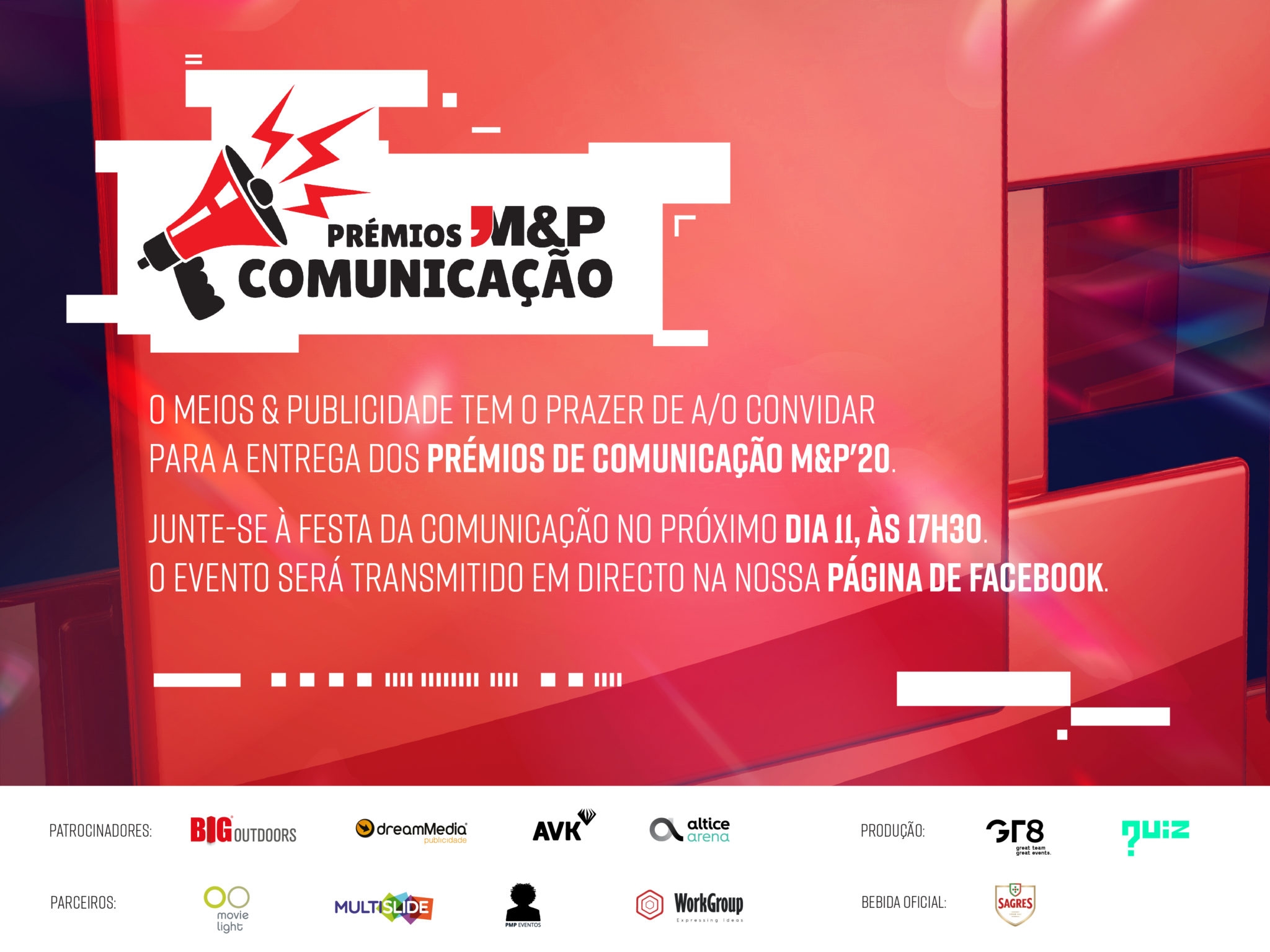 Vencedores dos Prémios Comunicação M&P conhecidos esta quinta-feira - Meios & Publicidade