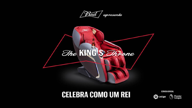 Cerveja Bud tem solução para ver futebol como um rei mesmo sem poder ir ao estádio - Meios & Publicidade