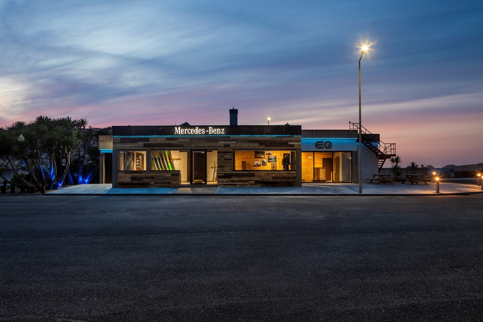 Mercedes inaugura novo lounge na Nazaré focado na sustentabilidade - Meios & Publicidade