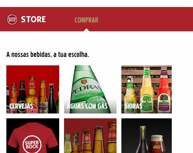 Super Bock cria loja online para bebidas e merchandising ao domicílio - Meios & Publicidade