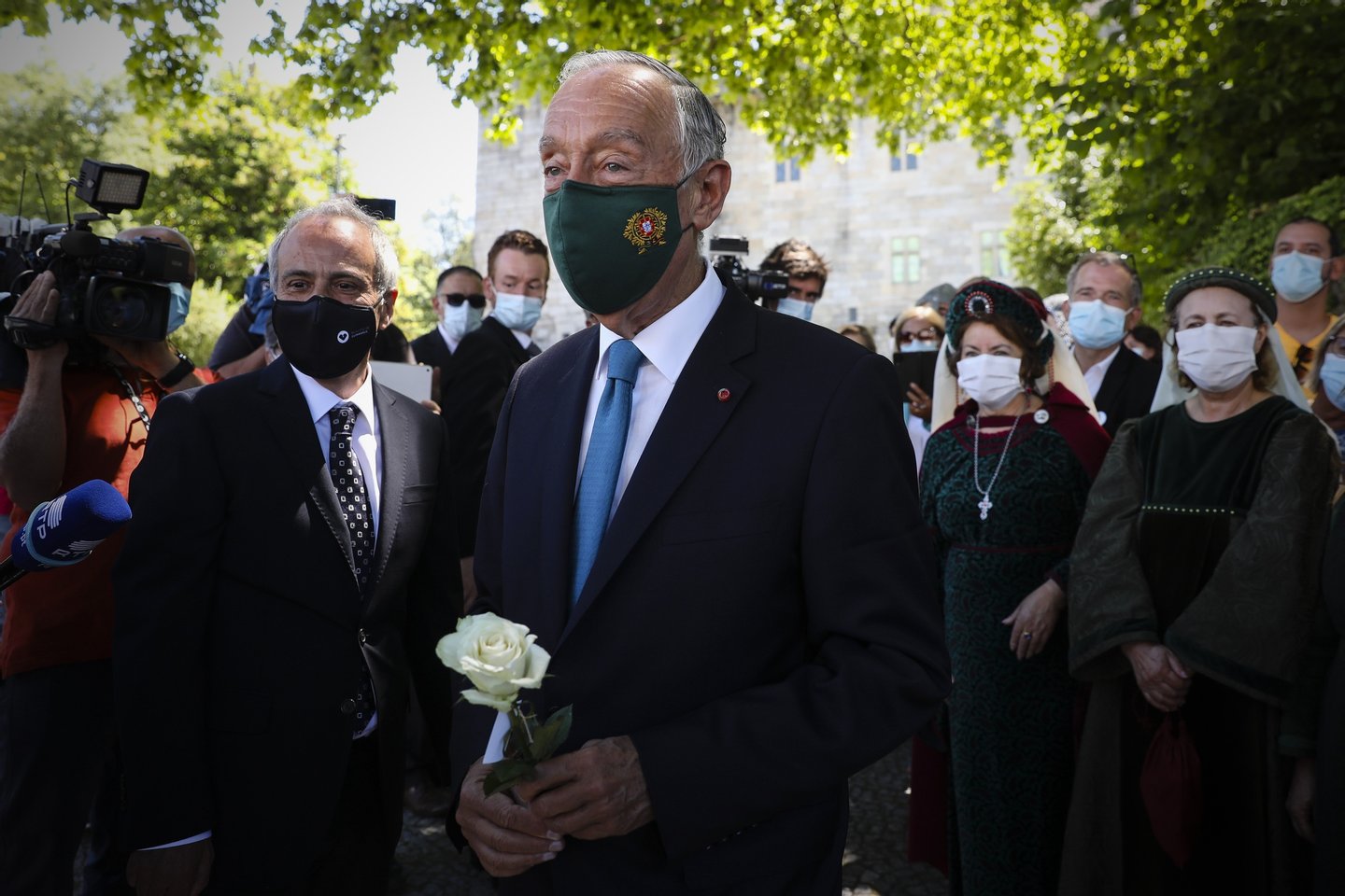 OE2022: Marcelo "nada preocupado" com a aprovação recebe partidos até agosto