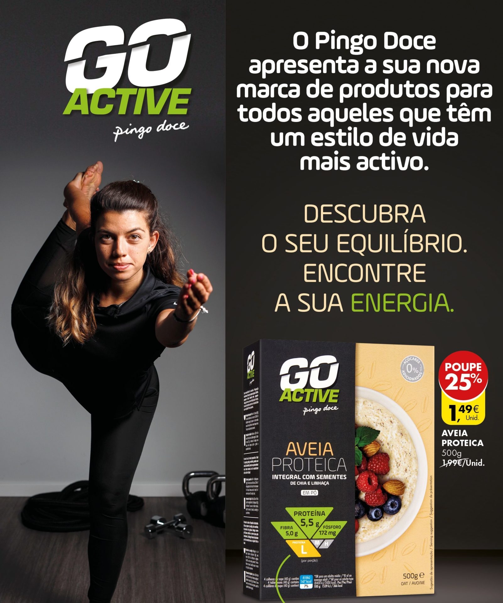 Pingo Doce apresenta marca própria para o segmento de active lifestyle - Meios & Publicidade