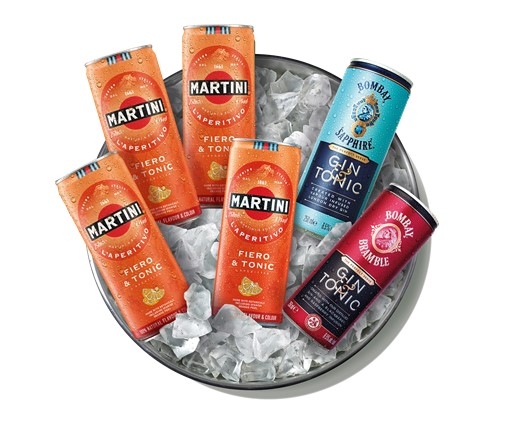 Bacardi-Martini alarga oferta de bebidas em lata ao vermute e ao gin - Meios & Publicidade