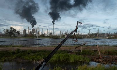 Depois do Furacão Ida, refinaria da Shell no Luisiana está a libertar um fumo negro fora do normal
