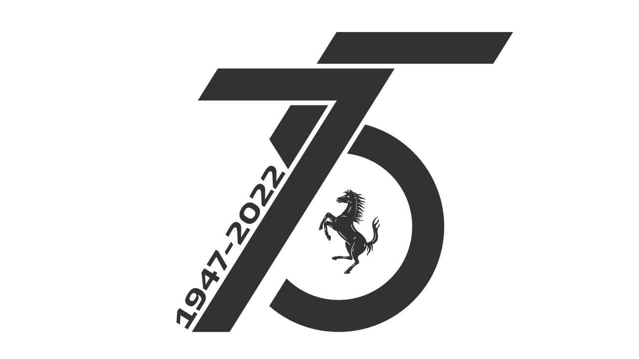 2021 Ferrari 75th Anniversary Logo