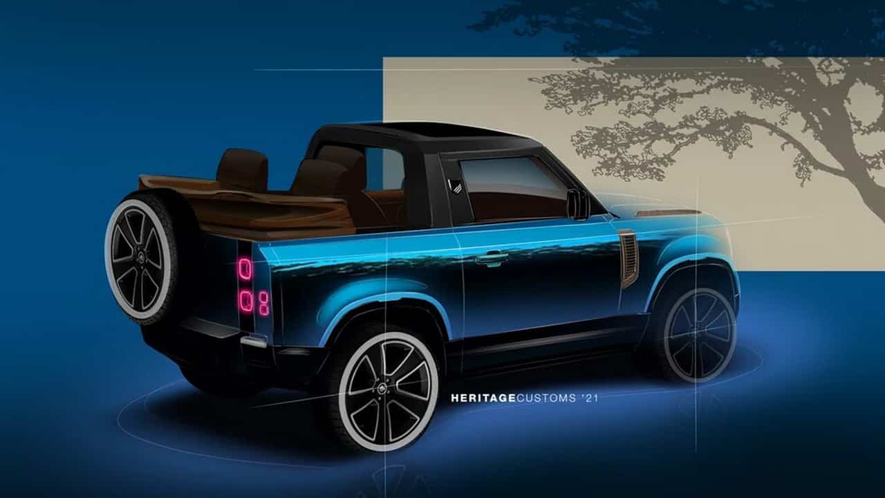 2022 Land Rover Defender Heritage Valiance