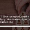 Спикеры TED и тренеры на Linkedin Learning будут бесплатно обучать украинский бизнес - новости Украины,