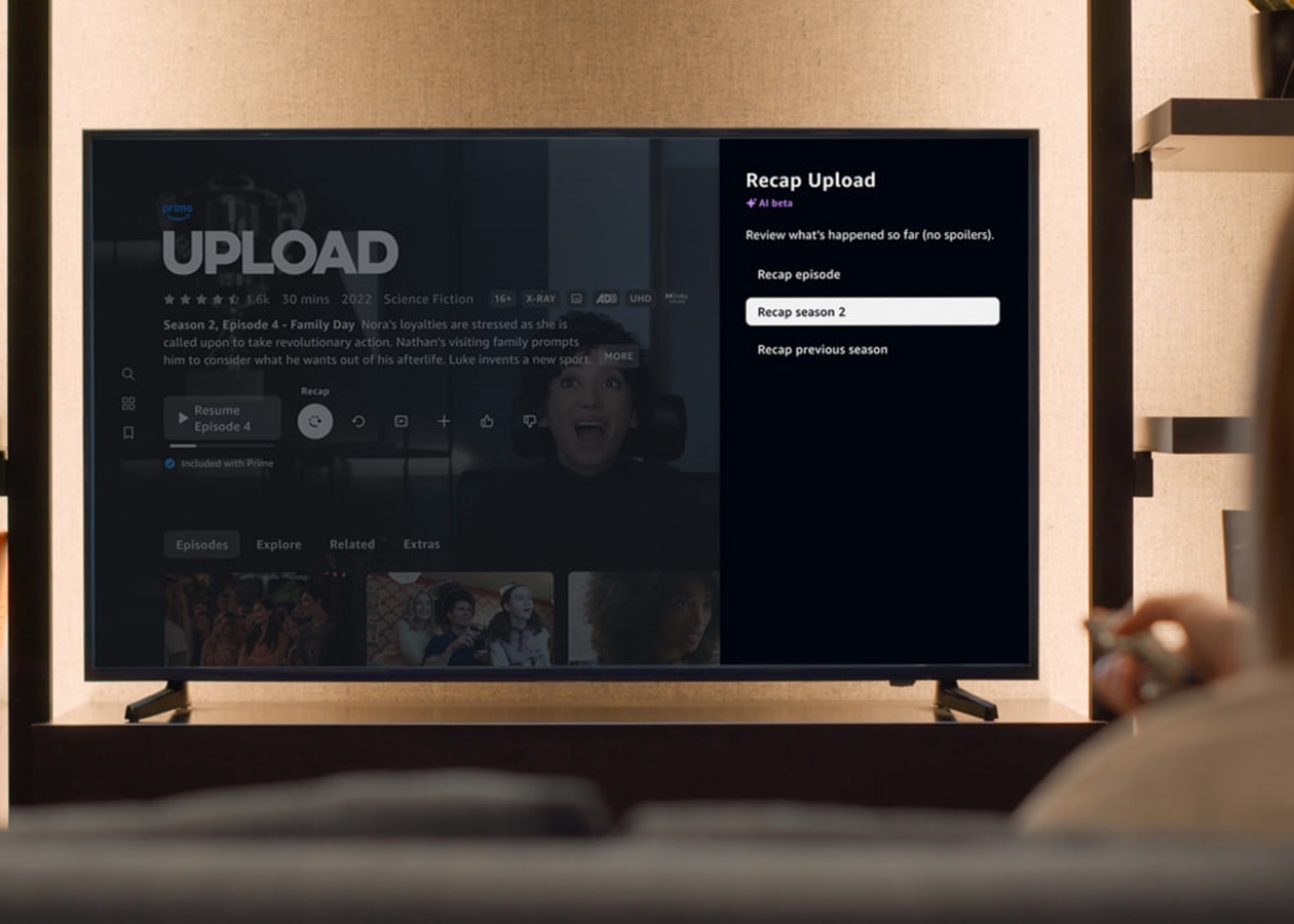 Amazon Prime запустил ИИ-пересказ сериалов без спойлеров