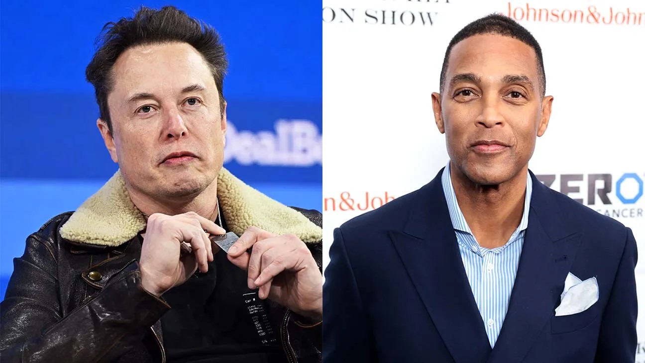 Elon Musk and Don Lemon Split Getty H 2024