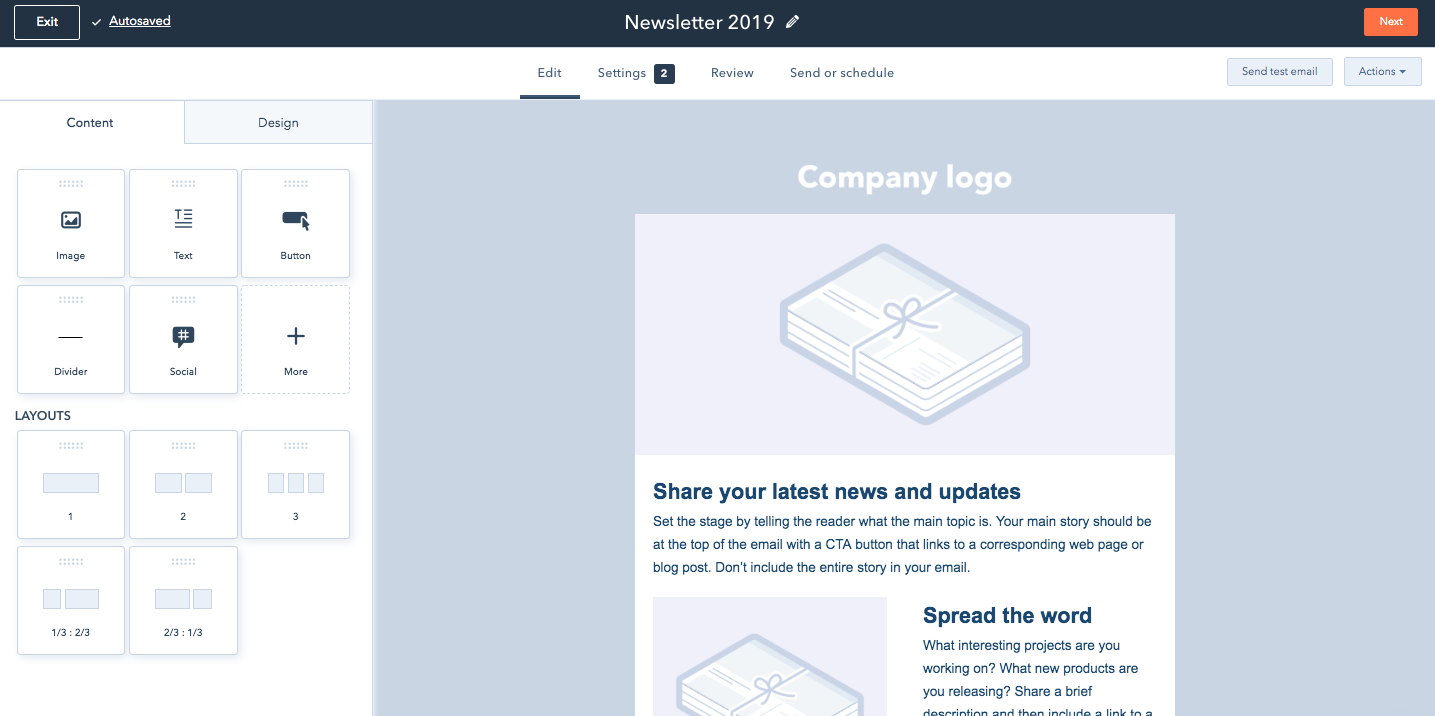 12 công cụ bản tin email tốt nhất năm 2019