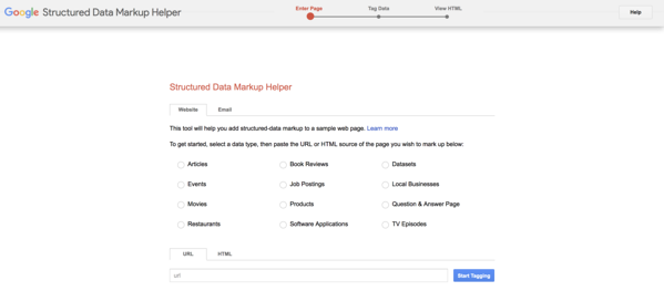 structured-data-google-markup-tool