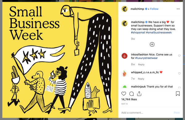 b2b-marketing-social-media-mailchimp-instagram "width =" 600 "style =" width: 600px; hiển thị: khối; lề: 0px auto; "srcset =" https://blog.hubspot.com/hs-fs/hubfs/b2b-marketing-social-media-mailchimp-instagram.png?ference=300&name=b2b-marketing-social-media -mailchimp-instagram.png 300w, https://blog.hubspot.com/hs-fs/hubfs/b2b-marketing-social-media-mailchimp-instagram.png?ference=600&name=b2b-marketing-social-media- mailchimp-instagram.png 600w, https://blog.hubspot.com/hs-fs/hubfs/b2b-marketing-social-media-mailchimp-instagram.png?ference=900&name=b2b-marketing-social-media-mailchimp -instagram.png 900w, https://blog.hubspot.com/hs-fs/hubfs/b2b-marketing-social-media-mailchimp-instagram.png?ference=1200&name=b2b-marketing-social-media-mailchimp- instagram.png 1200w, https://blog.hubspot.com/hs-fs/hubfs/b2b-marketing-social-media-mailchimp-instagram.png? .png 1500w, https://blog.hubspot.com/hs-fs/hubfs/b2b-marketing-social-media-mailchimp-instagram.png?ference=1800&name=b2b-marketing-social-media-mailchimp-instagram. png 1800w "cỡ =" (chiều rộng tối đa: 600px) 100vw, 600px "/></p><p style=