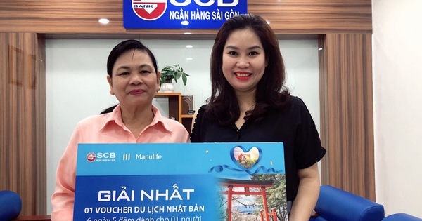 SCB trao tặng những chuyến du lịch giá trị cho khách hàng