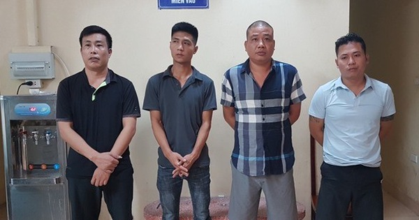 Bắt ổ nhóm cho vay lãi ‘cắt cổ’ ở Hà Nội, thu nhiều súng đạn