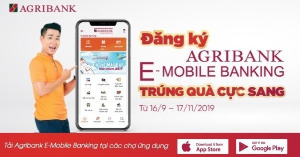 Giao dịch nhanh – trúng thưởng lớn cùng Agribank