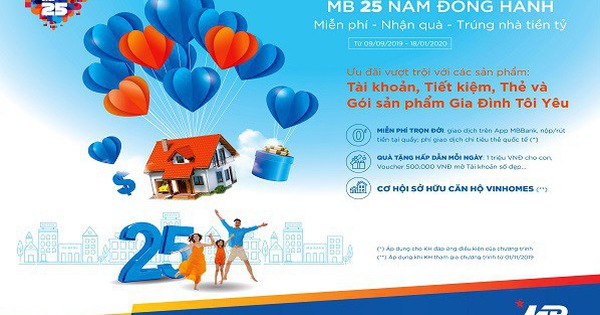 MB ưu đãi trúng nhà tiền tỷ