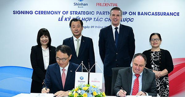 Ngân hàng Shinhan và Prudential Việt Nam ký kết hợp tác chiến lược