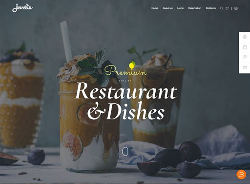 xu hướng thiết kế website nhà hàng