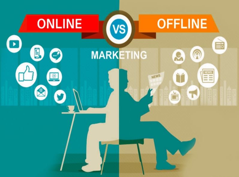 marketing online hay offline