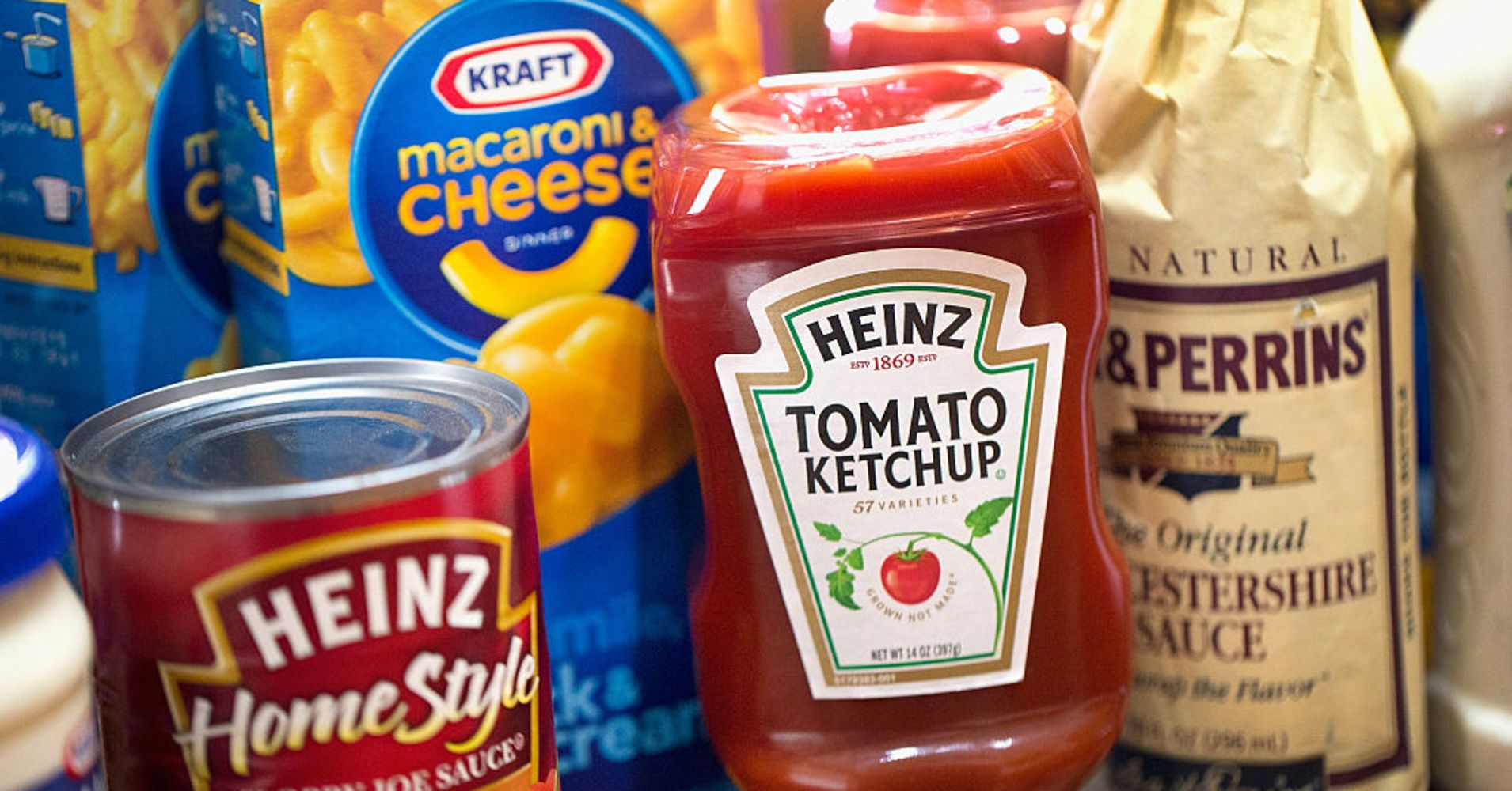 Kraft and Heinz products