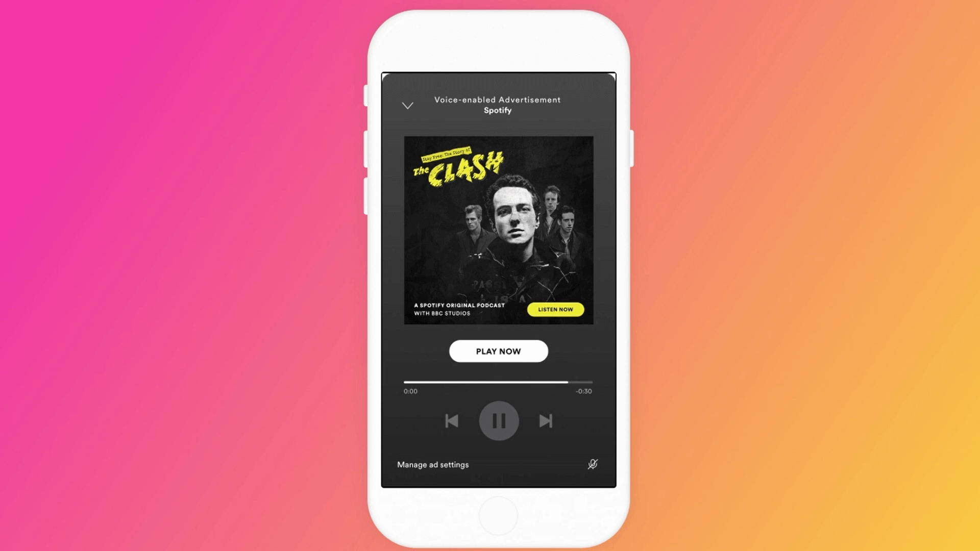 Spotify is testing voice-enabled ads that let listeners command engagement