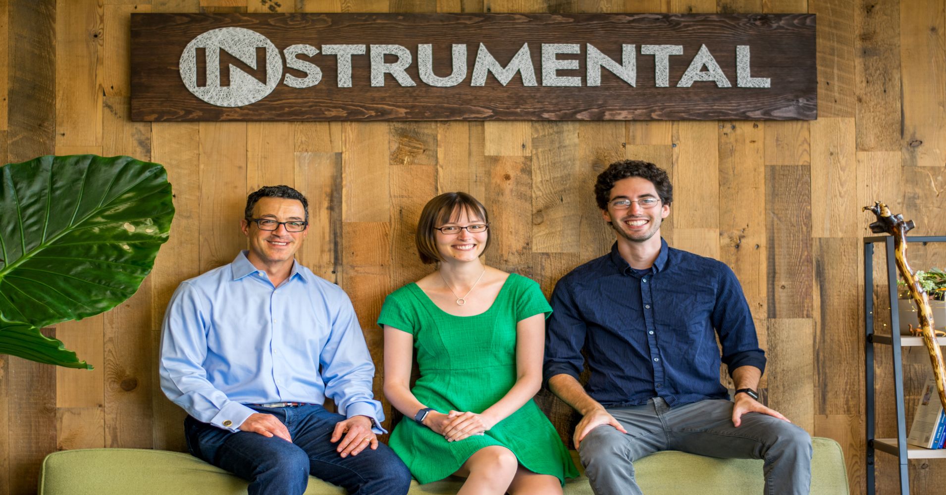 Instrumental COO Keith Lucas, CEO Anna Shedletsky and CTO Sam Weiss