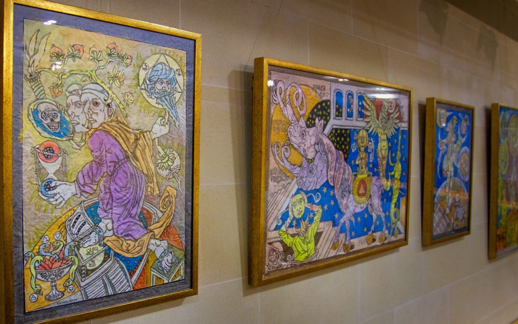 Solo Exhibition «Path of the Symbol» in Wall Street Business Center, Odessa, Ukraine, 2018