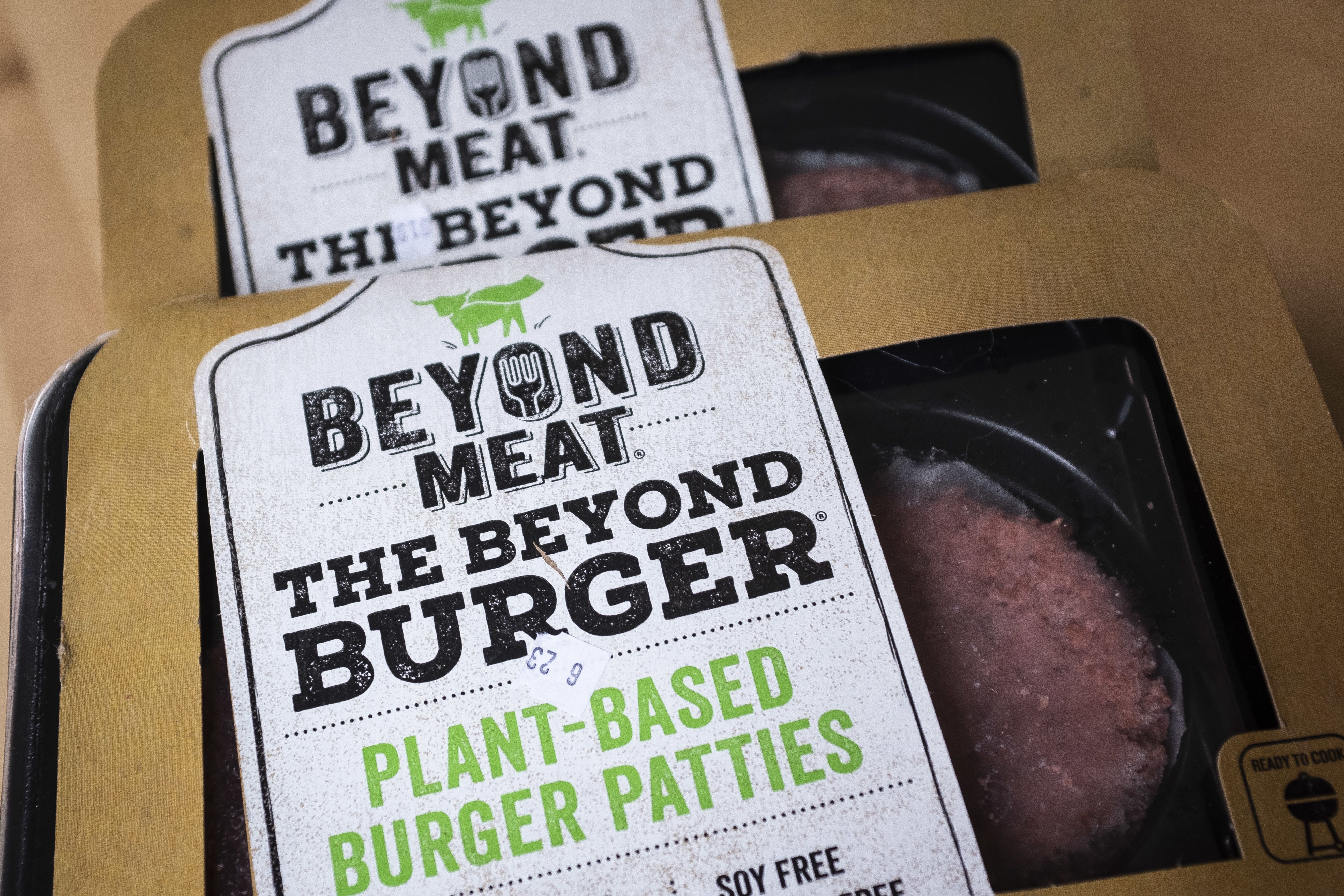 Beyond Meat stock briefly trades above $200 after soaring 18%