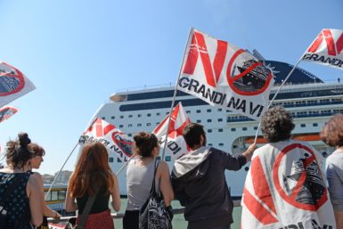 Four Injured in Venice Cruise Ship Crash -ARTnews