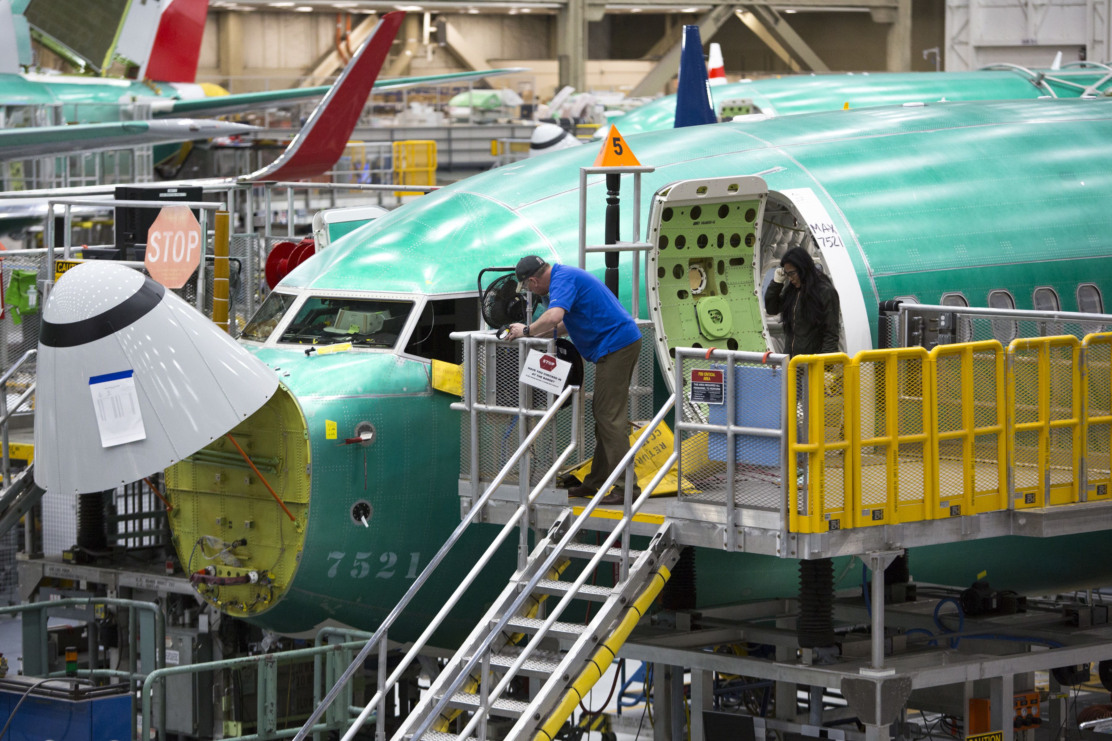 Lawmakers seek Boeing documents about 'defective' sensor alert on 737 Max
