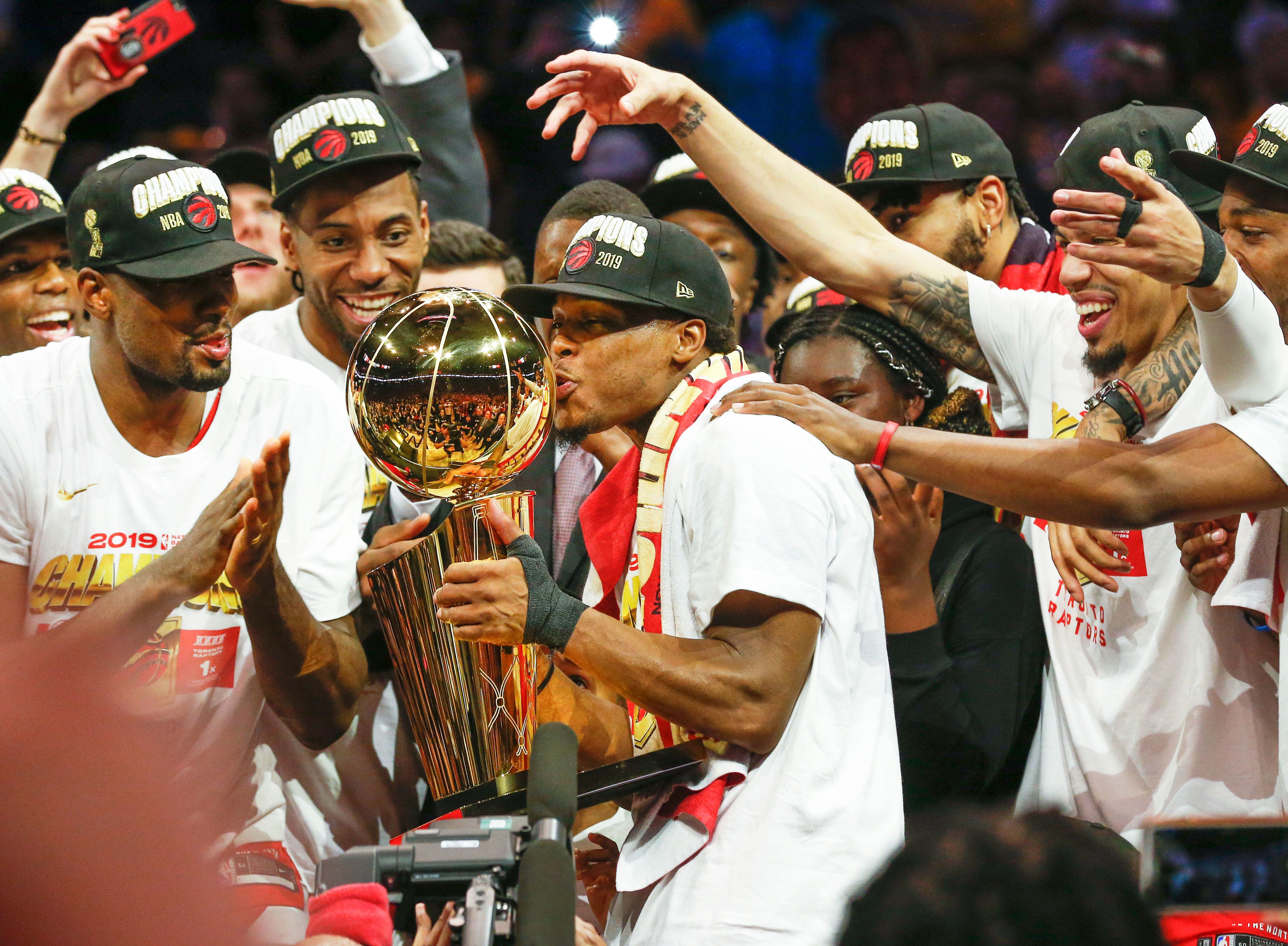 Toronto Raptors beat Golden State Warriors to win first NBA title