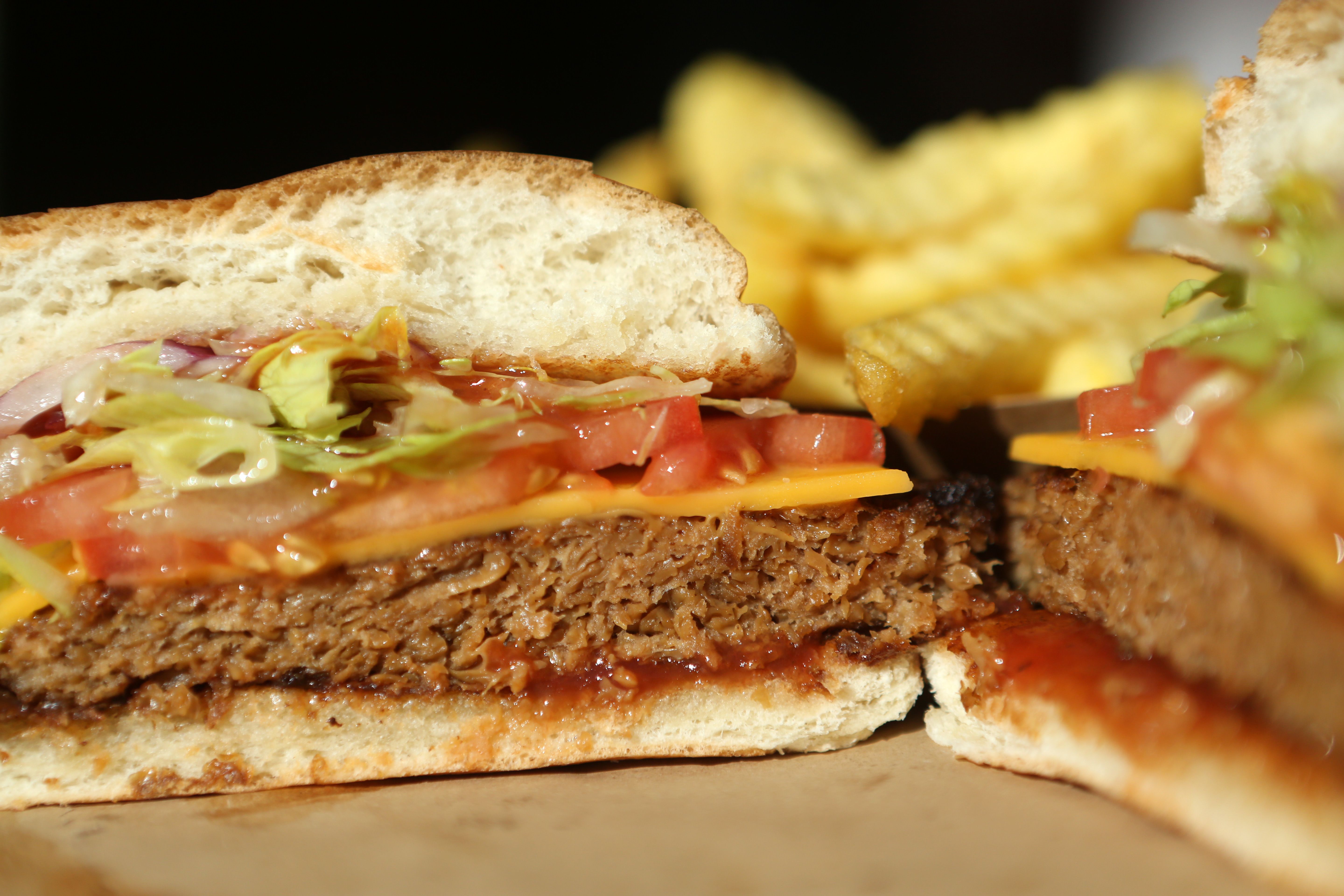 Are Beyond Meat's burgers healthier than red meat? Dietitians say no.