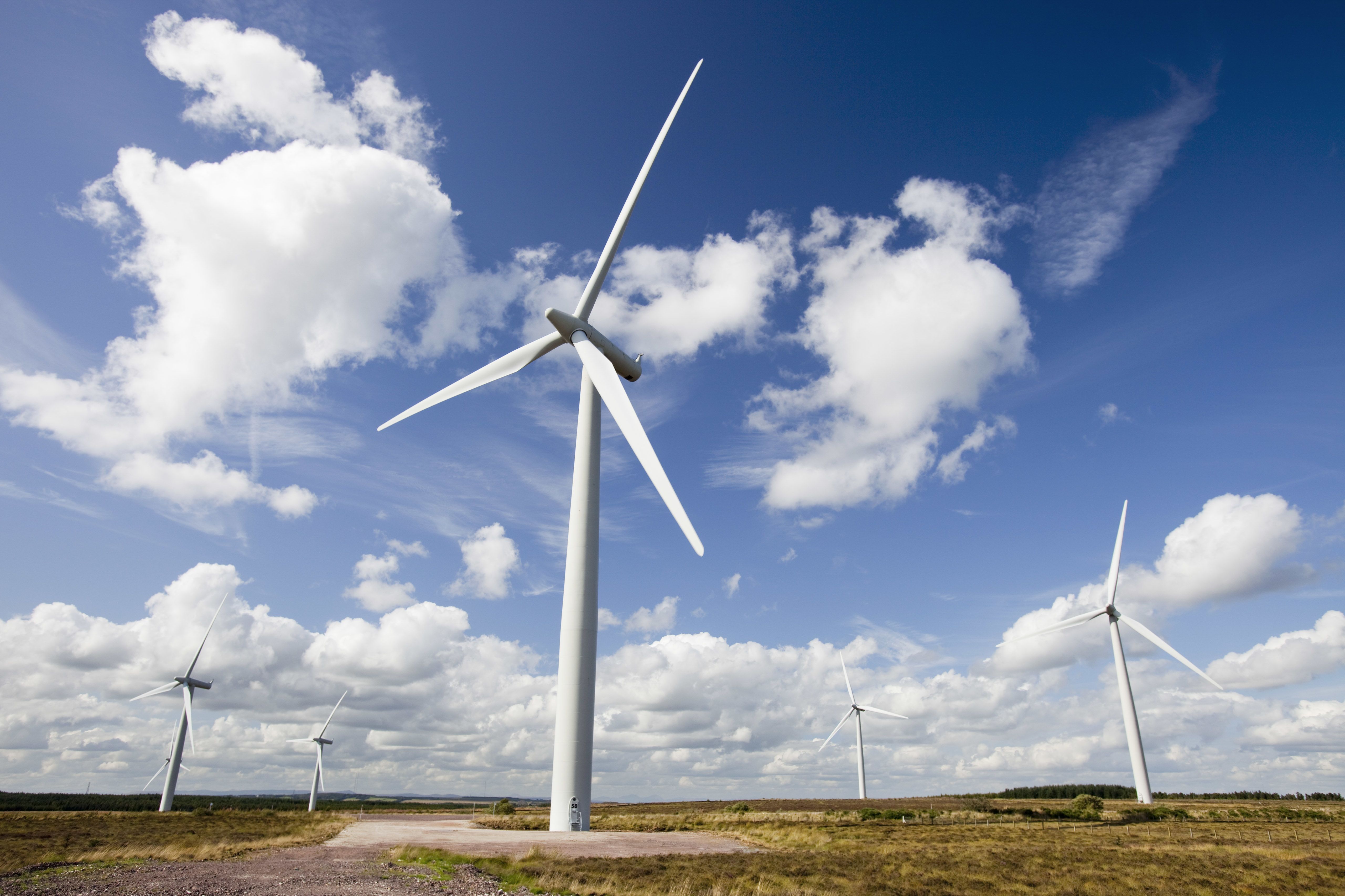Scotland has produced enough wind energy to power its homes twice over