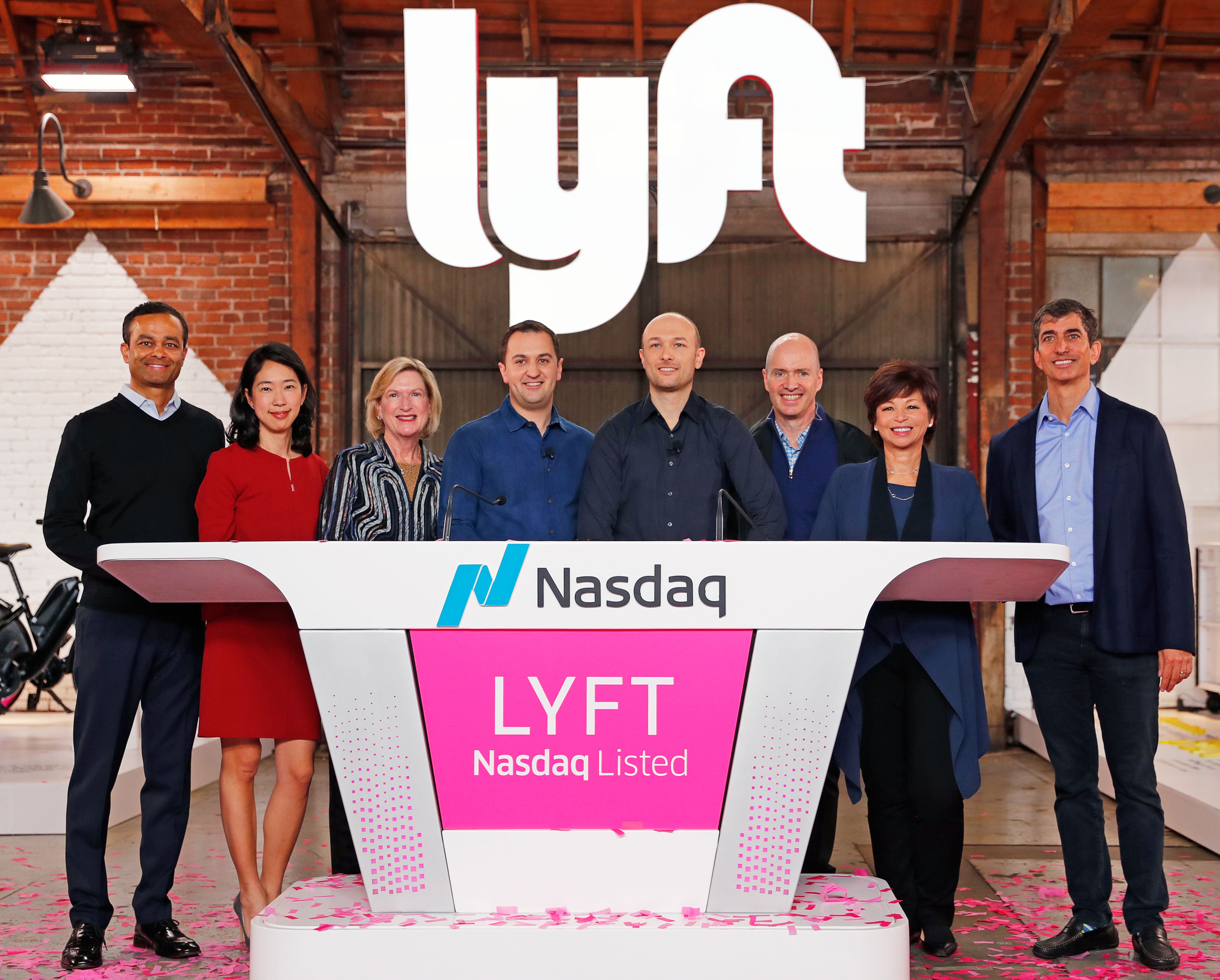 Lyft insiders not selling at their first chance since IPO