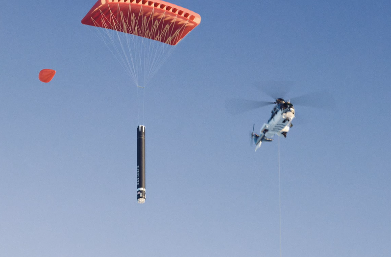 Rocket Lab plans to reuse small rockets by catching with a helicopter