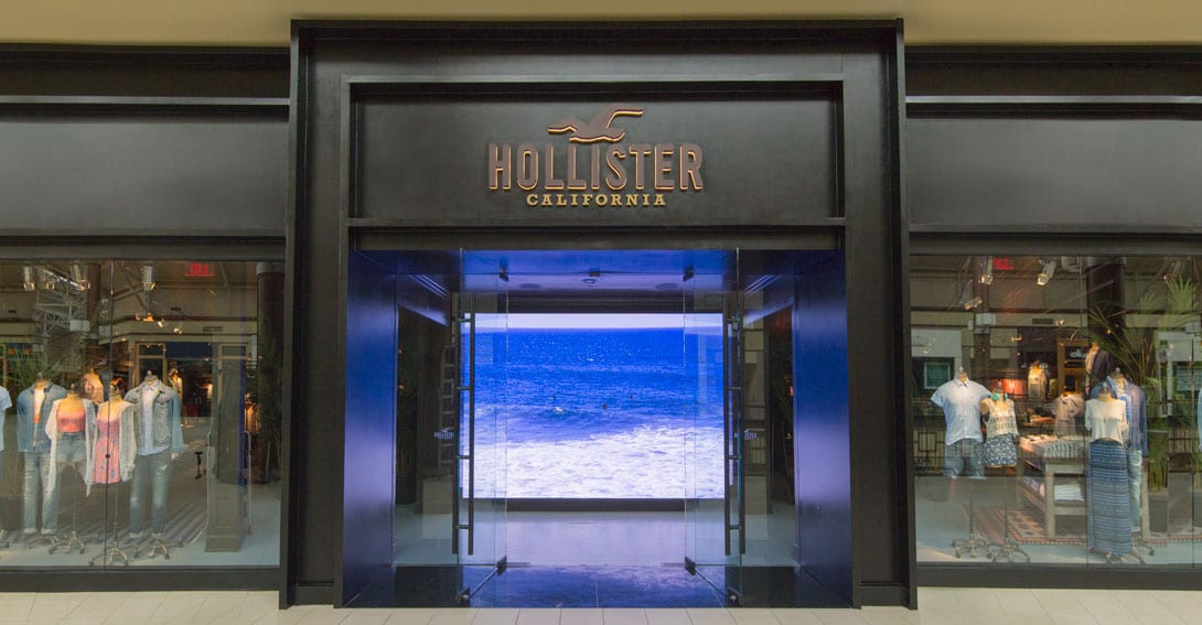 A smaller Hollister store will open in New York at Herald Square