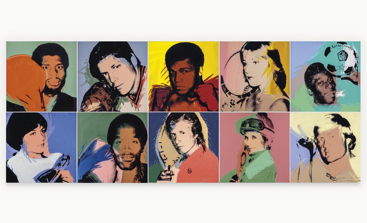 Andy Warhol's Portraits of Athletes to Hit the Block at Christie's this November -ARTnews