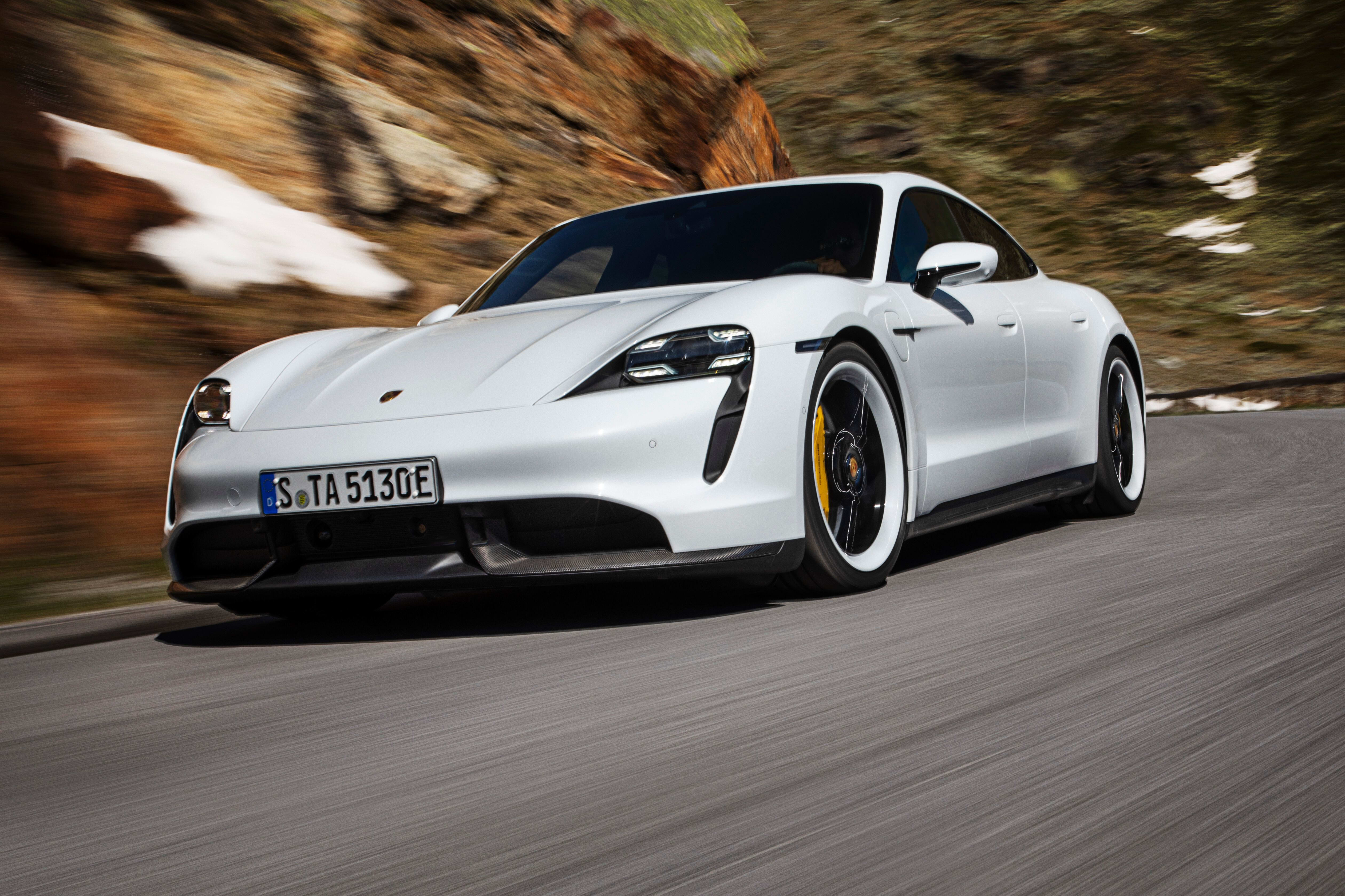 Porsche debuts Tesla's newest competition with the all-electric Taycan