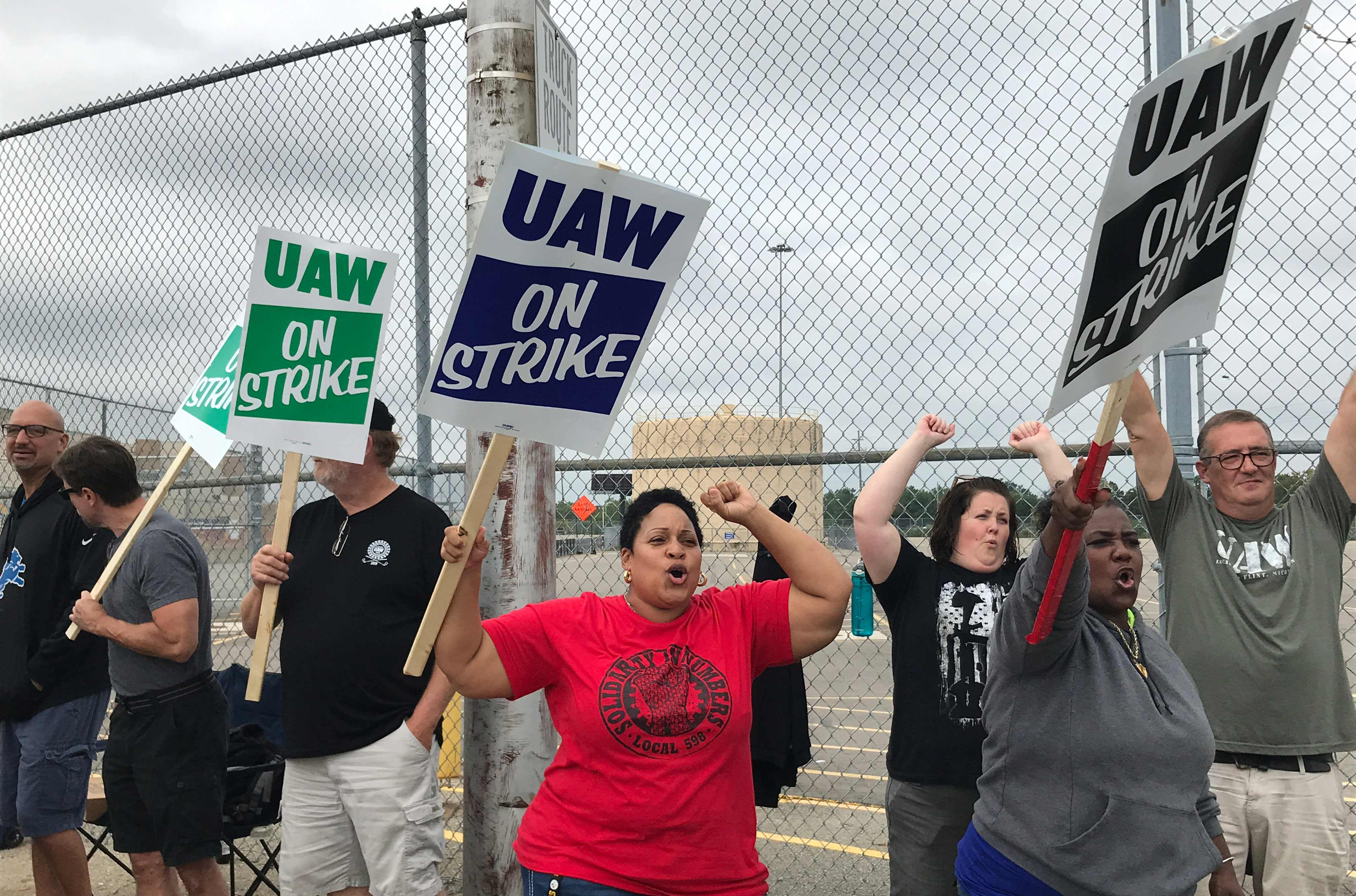 Striking UAW workers want Trump to stay out of negotiations with GM
