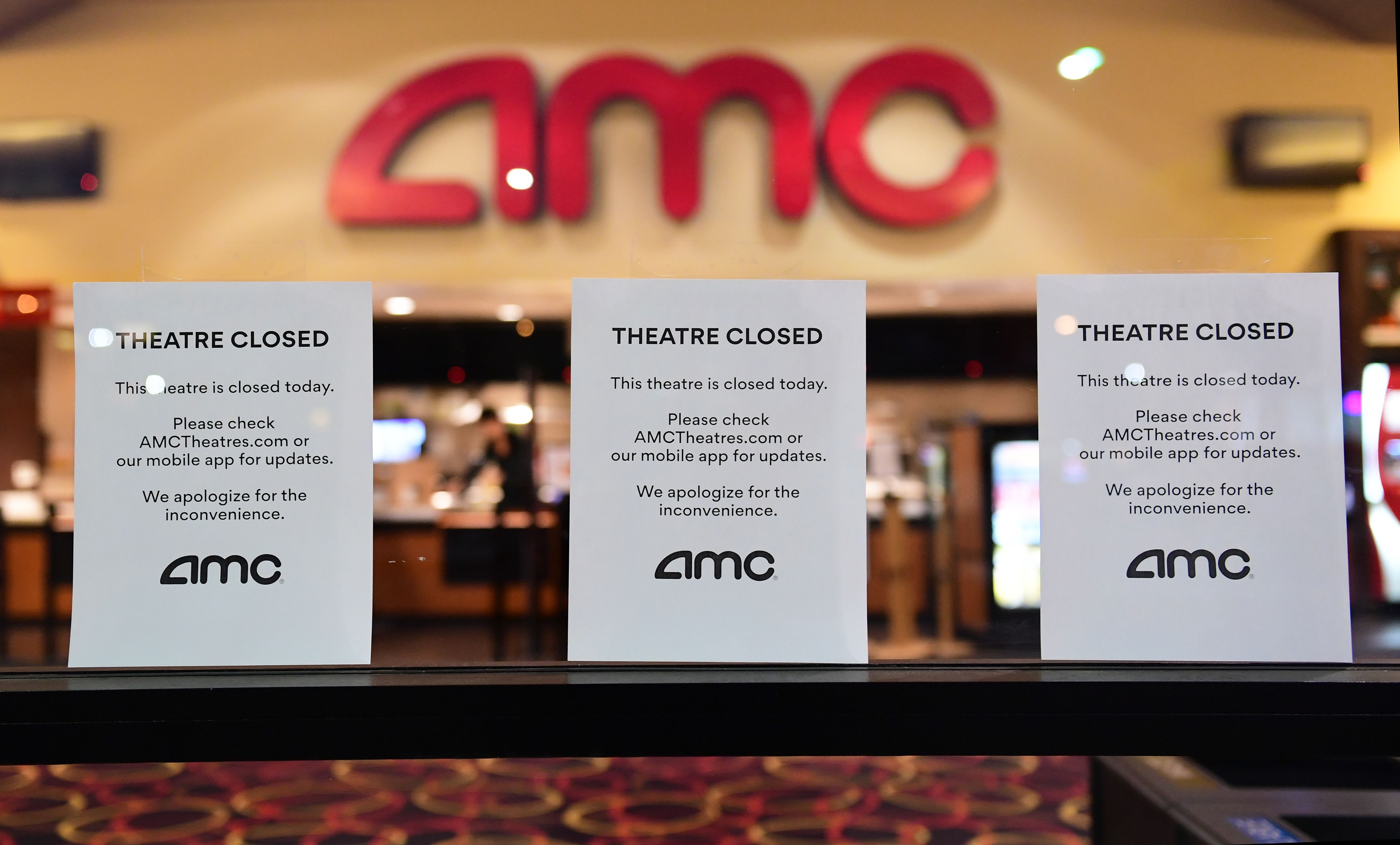 AMC has 'substantial doubt' it can survive coronavirus shutdown