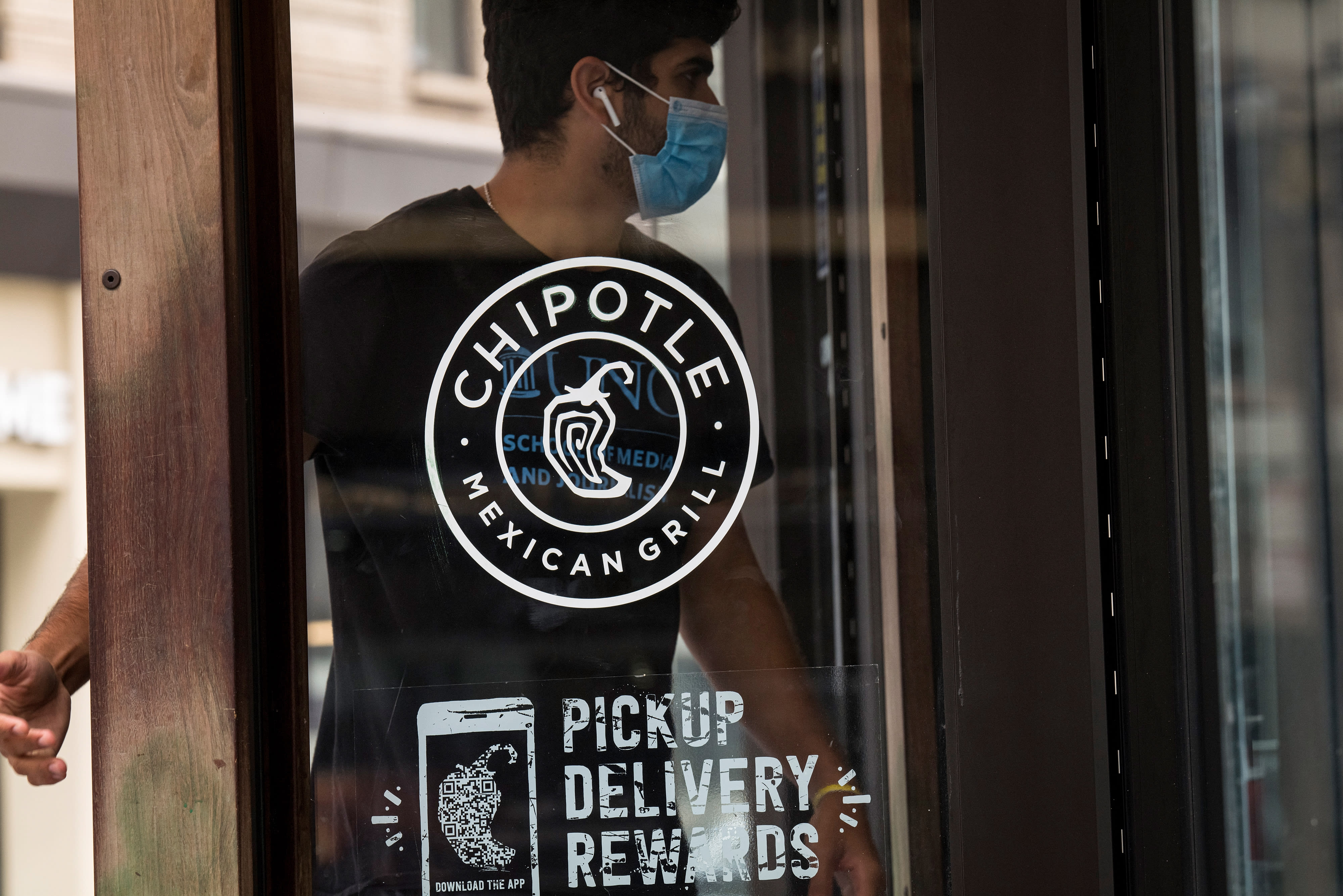 Chipotle opens its first digital-only restaurant as online orders soar