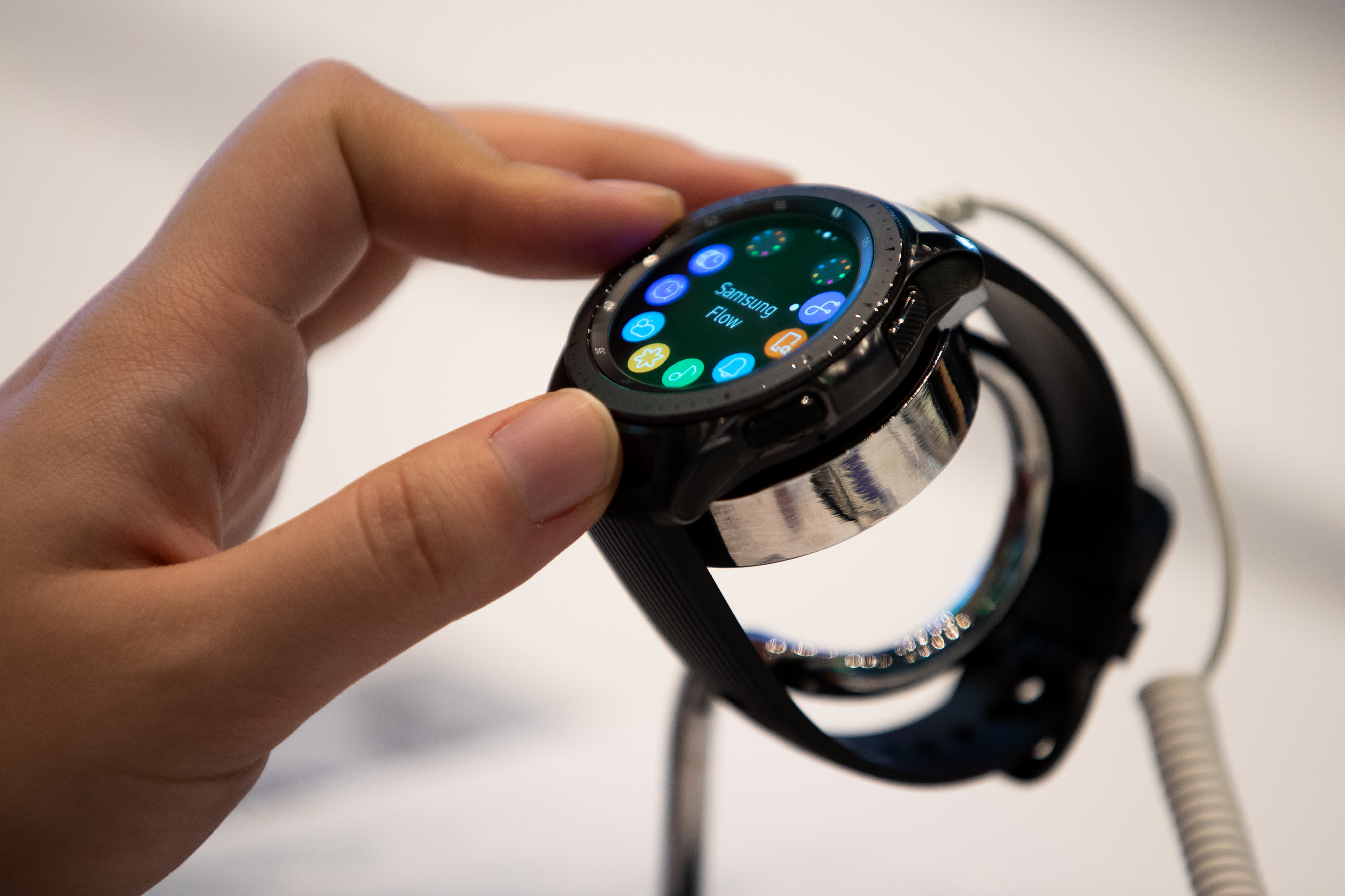 Samsung wearable device sales are up more than 30% this year