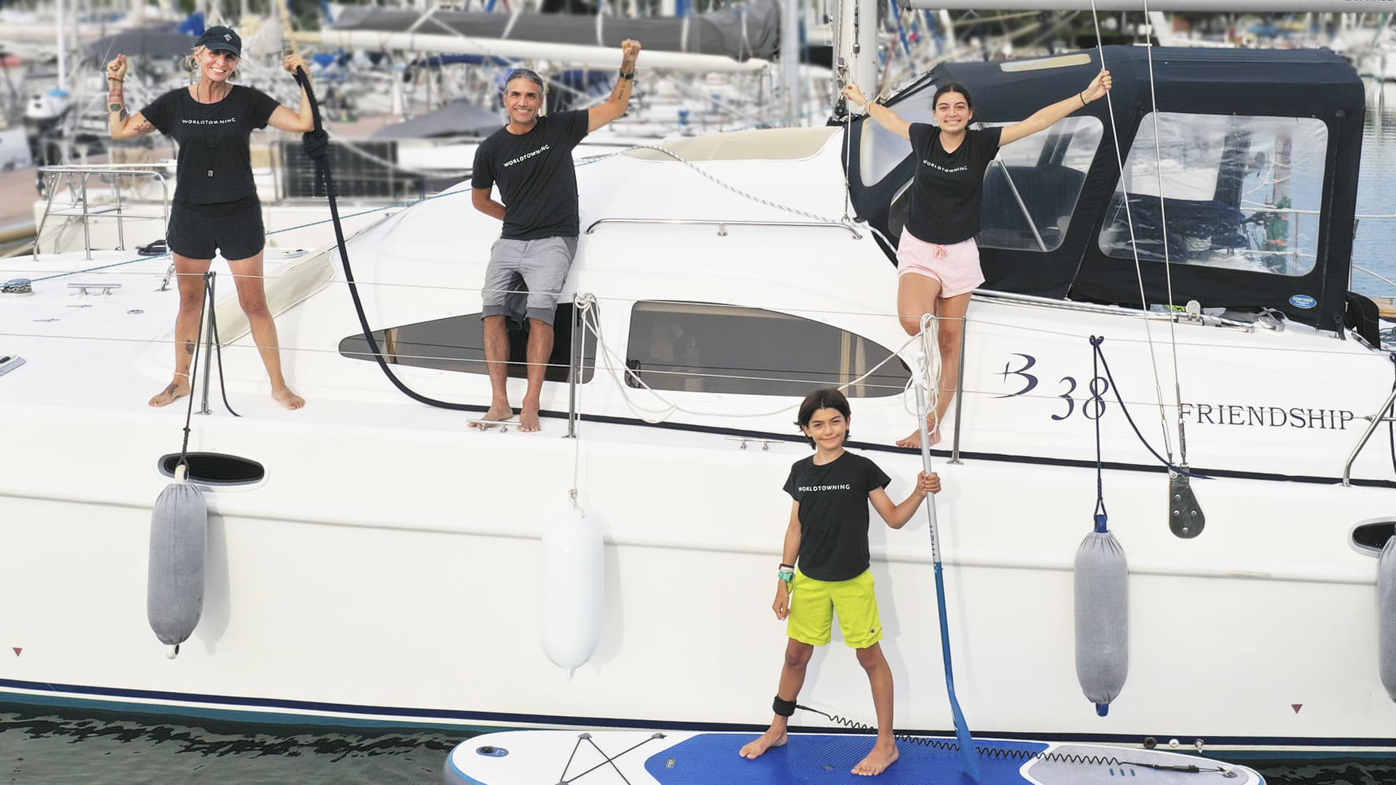 Meet a family that travels the world full time on a yacht for $2,500 a month
